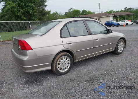 2004 Honda Civic Lx from USA, damaged, VIN 2HGES16534H535772